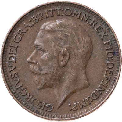 купить Великобритания 1 фартинг (farthing) 1930