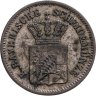 Купить Бавария (Германия) 1 крейцер 1870