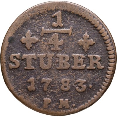 купить Юлих-Берг ¼ штюбера 1783