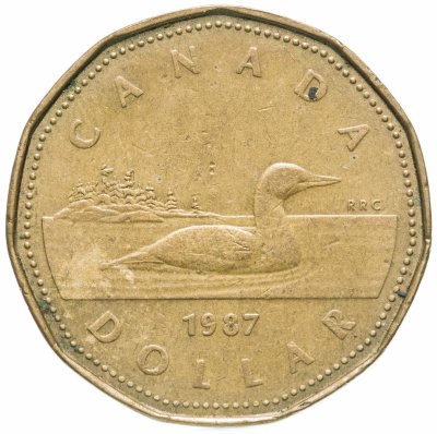 купить Канада 1 доллар (dollar) 1987