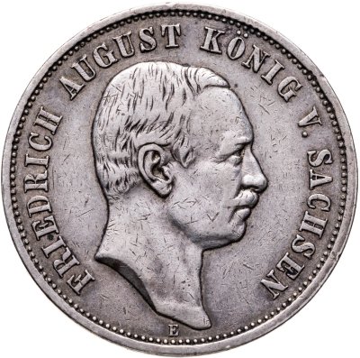 купить Германия (Саксония) 3 марки (mark) 1909 E