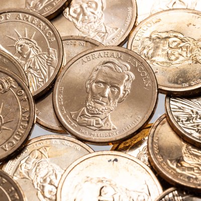 купить США 1 доллар 2010 "16-й президент США - Авраам Линкольн"