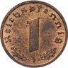 Купить Германия (Третий рейх) 1 рейхспфенниг (reichspfennig) 1937 F