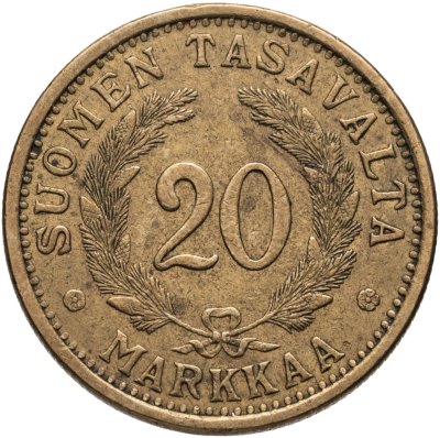 купить Финляндия 20 марок (markkaa) 1938