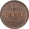Купить 1 пенни (penni) 1914 Российская Финляндия