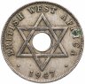 Купить Британская Западная Африка 1 пенни 1947  SA