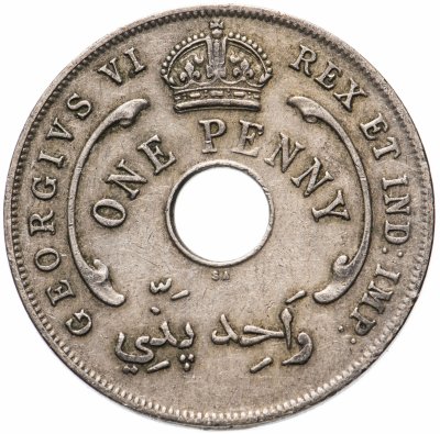 купить Британская Западная Африка 1 пенни 1947 SA