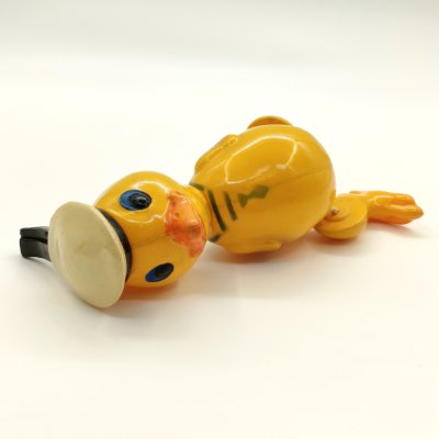 купить Фигурка "Утёнок-моряк", худ. Н.Д. Тыркова, Охтинский химический комбинат, целлулоид, металл, штамповка, краска, СССР, 1950-1969 гг.