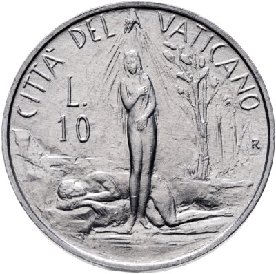 купить Ватикан 10 лир (lire) 1982