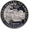 Купить США 1 доллар (dollar) 1999 P  "Долли Мэдисон" (в слабе)