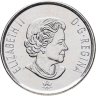 Купить Канада 25 центов (cents) 2017 Надежда на "Зеленое Будущее"