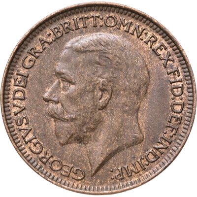 купить Великобритания 1 фартинг (farthing) 1931