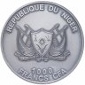 Купить Нигер 1000 франков CFA 2016 "Метеорит Тазерзейт" в футляре, с сертификатом