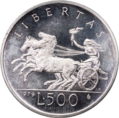 купить Сан-Марино 500 лир (lire) 1979 "Институциональные органы государства"