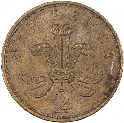 купить Англия 2 пенса 1981