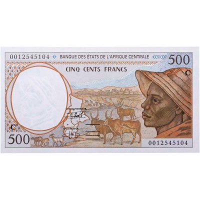 купить Конго 500 франков 2000