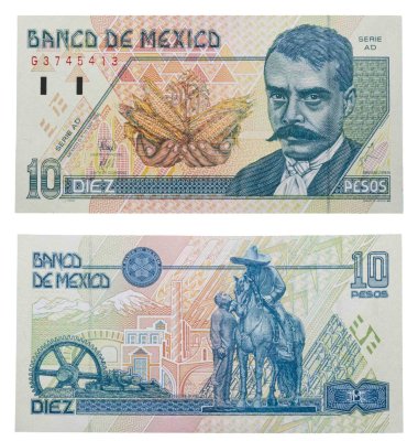 купить Мексика 10 песо 1996