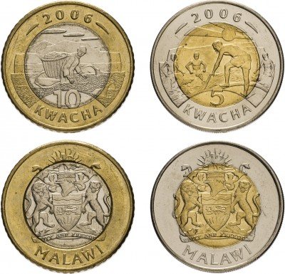 Купить Малави набор монет 2006 (2 штуки)