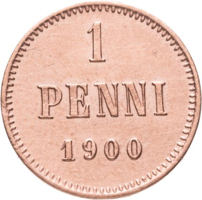 купить 1 пенни (penni) 1900 Российская Финляндия