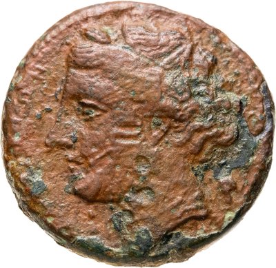 купить Тираны Сиракуз, Гиерон II, 275-215 годы до Р.Х., АЕ20.