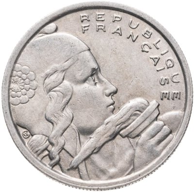 купить Франция 100 франков (francs) 1954 B знак монетного двора: "B" - Бомон-ле-Роже