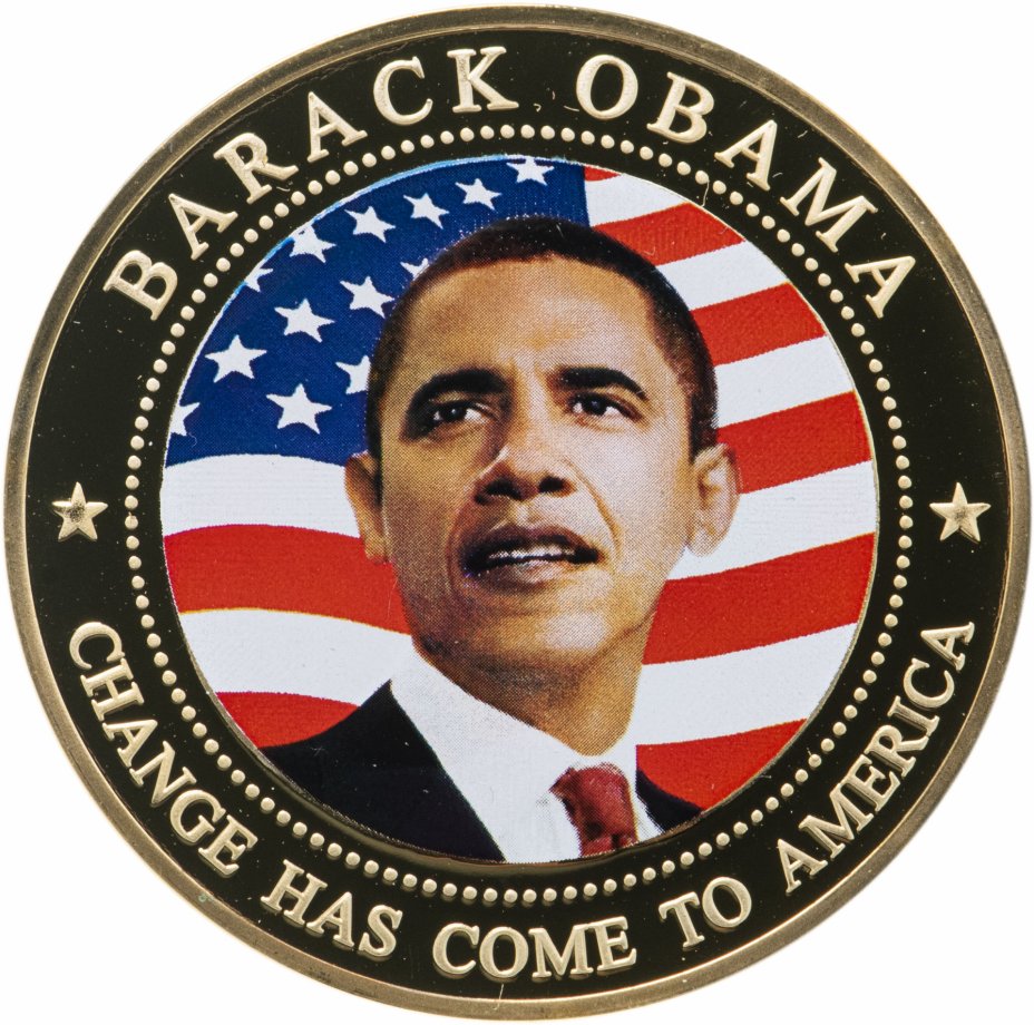 купить Либерия 5 долларов 2009 Барак Обама