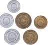 Купить Югославия, набор монет 1953-1963 (6 штук)