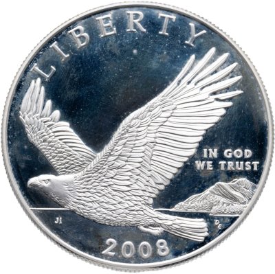 купить США 1 доллар (dollar) 2008 P Американский белоголовый орлан