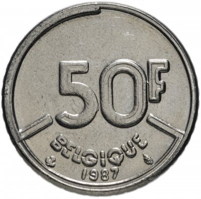 купить Бельгия 50 франков 1987