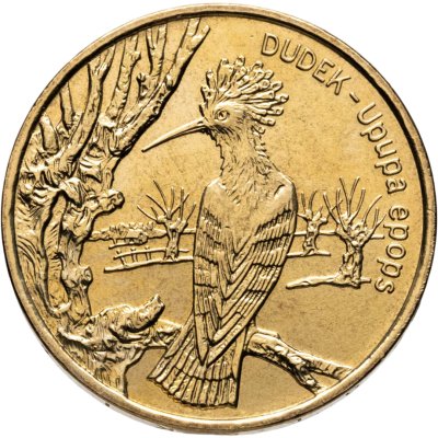 купить Польша 2 злотых (zlote) 2000 "Всемирная природа - Удод"