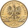 Купить Польша 2 злотых (zlote) 2000 "Всемирная природа - Удод"