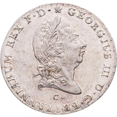 купить Ганновер 2\3 талера 1814 с портретом короля Великобритании и Ганновера Георга III