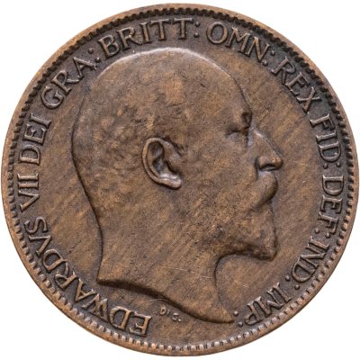 купить Великобритания 1 фартинг (farthing) 1903