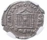 Купить Римская империя, Антонин Пий, 138-161 годы, Денарий. (Храм)