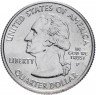 Купить США 1/4 доллара (квотер, 25 центов) 2007  "Штат Монтана"