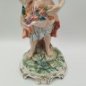 Купить Статуэтка "Девочка с фруктами" в стилистике Capodimonte, фаянс, роспись, Европа, 1970-1990 гг.