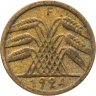 Купить Германия 5 рентенпфеннигов (rentenpfennig) 1924 F