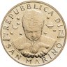 Купить Сан-Марино 20 лир (lire) 1998