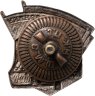 Купить Нагрудный знак "Ударнику сталинского призыва", эмаль, винт. СССР, ШМЗ НК ПС