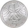 Купить Германия (ФРГ) 5 марок 1975 "100 лет со дня рождения Альберта Швейцера"