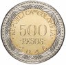 Купить Колумбия 500 песо (pesos) 2016