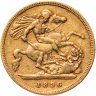 Купить Великобритания 1/2 соверена (полсоверена, half sovereign) 1896