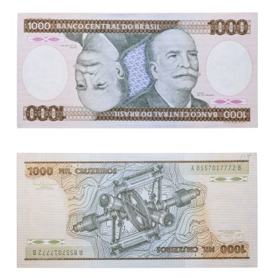 купить Бразилия 1000 крузейро 1981-1986