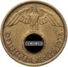 Купить Германия, Третий рейх 10 рейхспфеннигов (reichspfennig) 1938