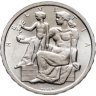 Купить Швейцария 5 франков (francs) 1948 100 лет Швейцарской Конституции, в слабе Монетник.ру MS65