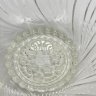 Купить Конфетница (небольшой салатник) с флоральным декором, стекло, Опытный стекольный завод, СССР, 1970-1990 гг.