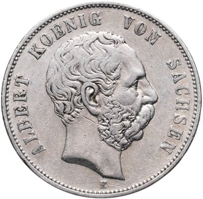 купить Германская империя (Саксония) 5 марок (mark) 1902