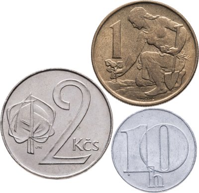 купить Чехословакия набор монет 1991-1992 (3 штуки)