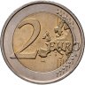 Купить Нидерланды 2 евро (euro) 2009 "10 лет Экономическому и валютному союзу"
