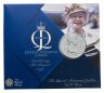 Купить Великобритания 5 фунтов (pounds) 2012 "60 лет правления королевы Елизаветы II" в буклете